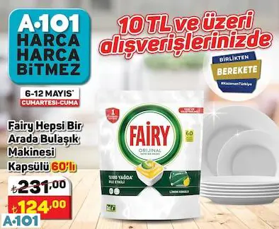 FAİRY HEPSİ BİR ARADA BULAŞIK MAKİNESİ KAPSÜLÜ